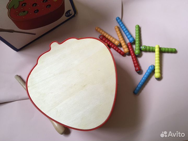 Магнитная рыбалка сортер червячки/сортер рукушка