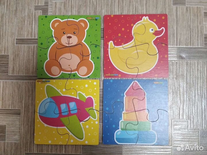 Деревянные пазлы