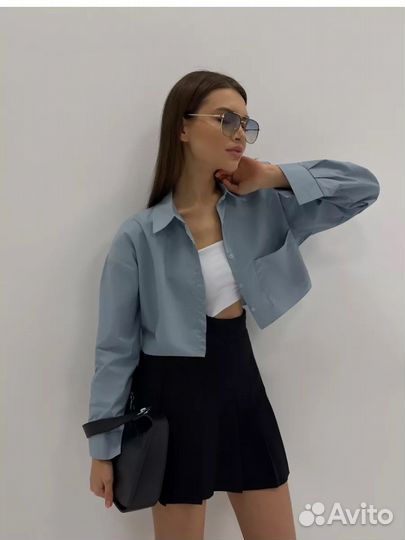 Укороченная рубашка