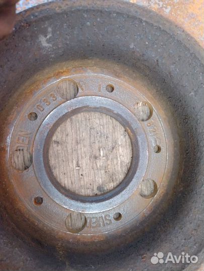 Диски тормозные передние вентилируемые Volvo XC90