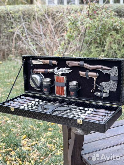 Шашлычный набор с гравировкой