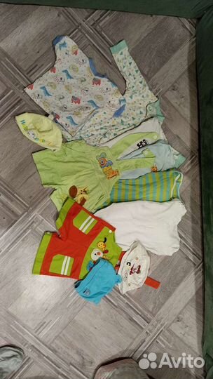 Вещи пакетом для мальчика от рождения до года
