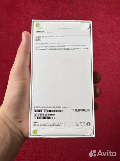 iPhone 15 Pro, 256 ГБ