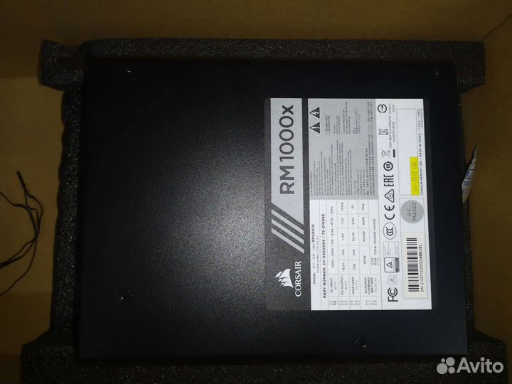 Блок питания corsair rm 1000x