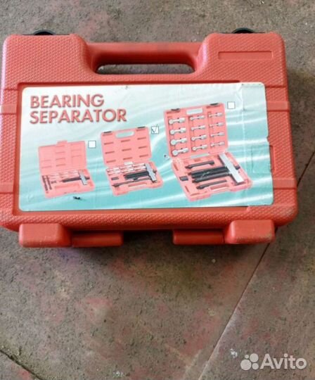 Съемник для подшипников через сепаратор