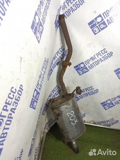 Глушитель Kia Spectra седан 1.6 S6D 2006