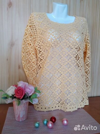 Ажурная кофта