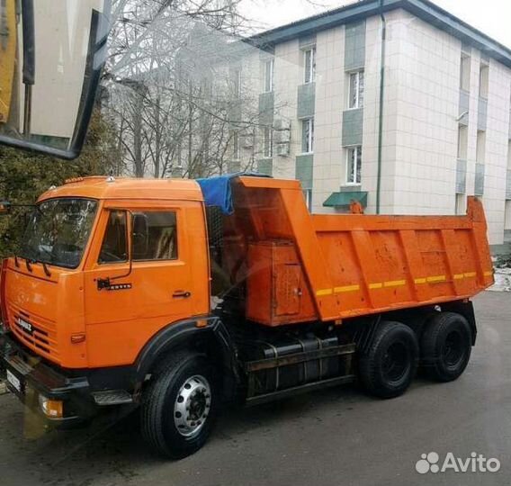 Услуги самосвала 15 тонник