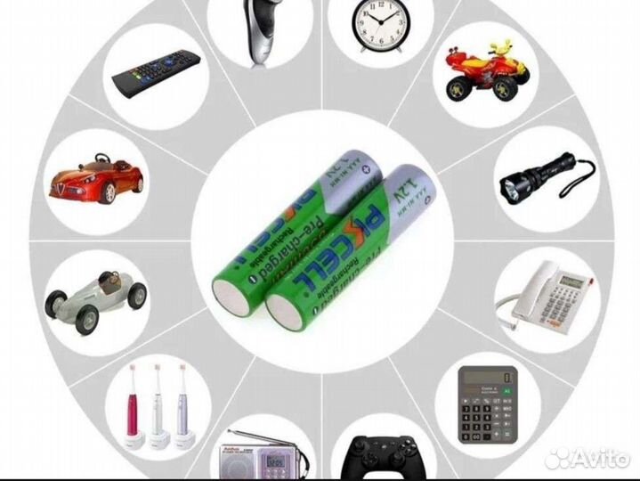 Аккумуляторные батарейки аа ааа