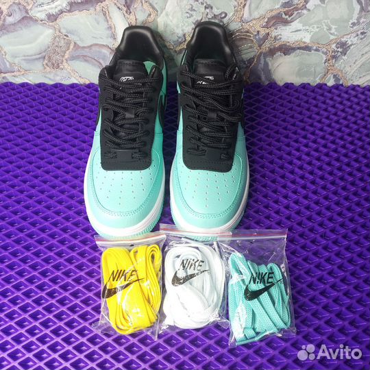 Кроссовки Nike air force 1 Tiffany family friends