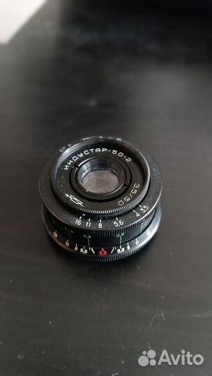 Объектив индустар-50-2 3.5/50