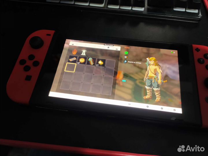 Игровая приставка nintendo switch прошитая