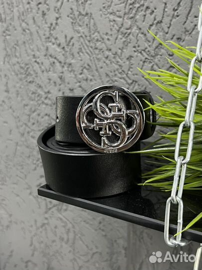 Ремень мужской кожаный новый