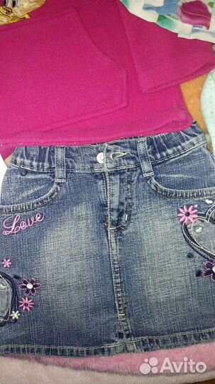 Пакет вещей для девочки 98-110