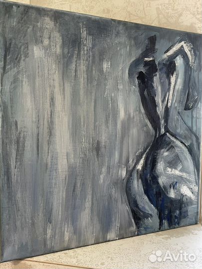 Картина акрилом на холсте