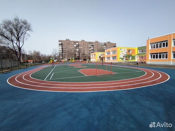 Бесшовное резиновое покрытие с гарантией