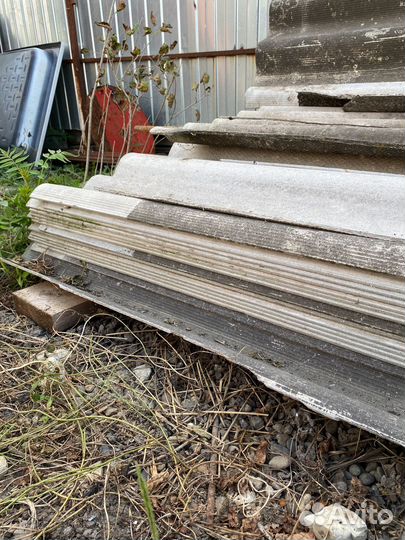 Шифер волновой бу