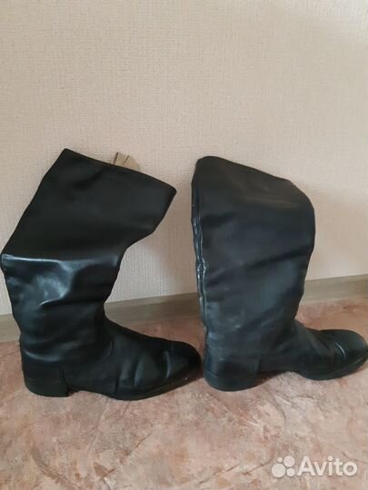 Сапоги офицерские хромовые СССР