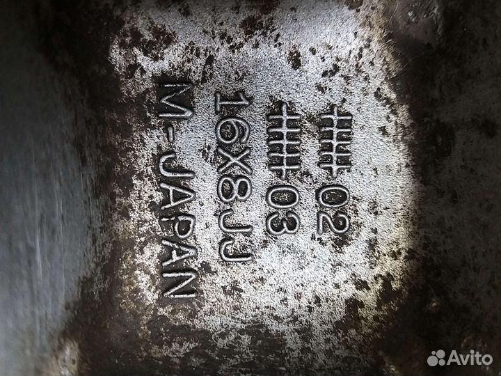 Литые диски r16 toyota