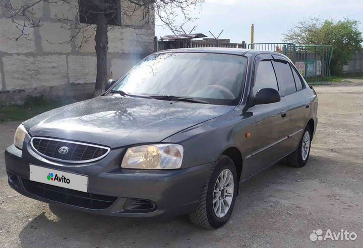 Hyundai Accent 1.5 AT, 2004, 335 000 км