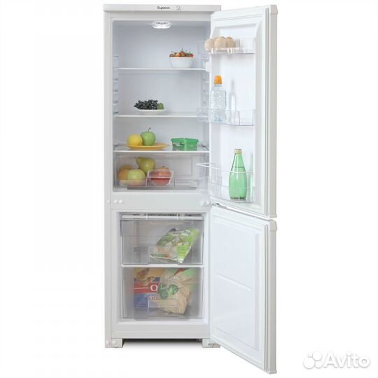 Холодильник бирюса I118 180л нерж.сталь