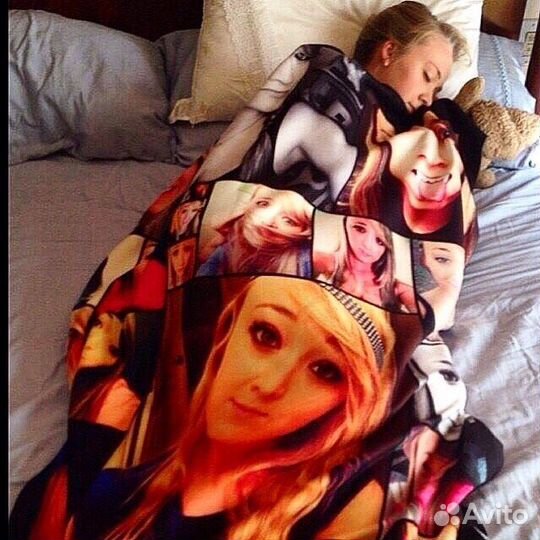 Плед с фото 200х150см