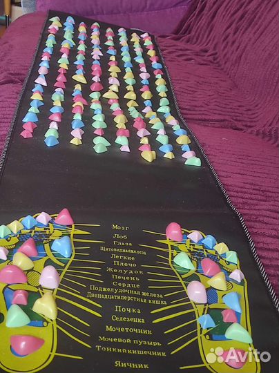 Массажный коврик морская галька