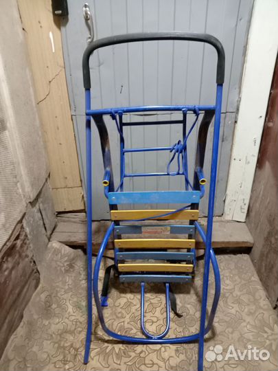 Детские санки с колесами