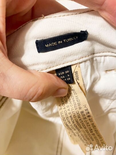 Джинсы massimo dutti 38