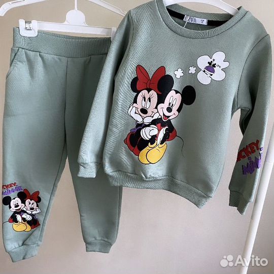 Детский костюм теплый 110см