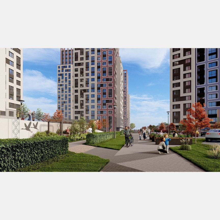 1-к. квартира, 30,7 м², 8/13 эт.