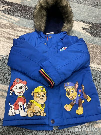 Куртка для мальчика 116 Щенячий патруль