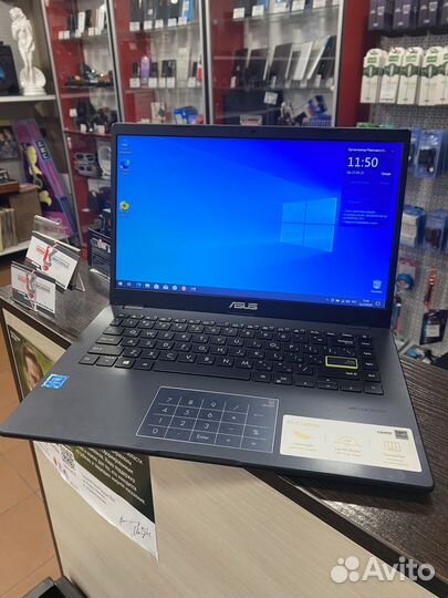 Свежий ноутбук Asus E410M