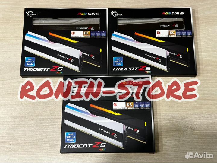 G.Skill Trident Z5 RGB Silver DDR5 32Gb 6000MHz