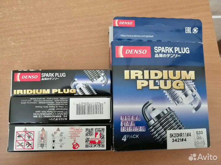 Иридиевые свечи зажигания Denso sk20hr