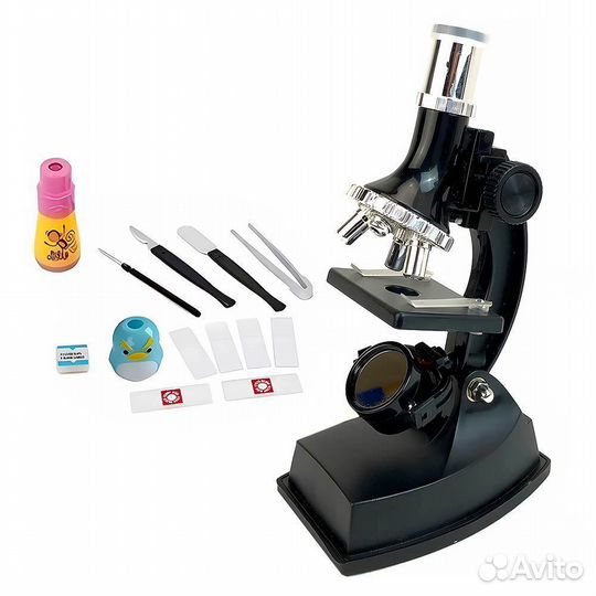 Микроскоп детский с аксессуарами (свет) Zhorya ZYB-B2633