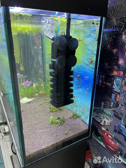 Аквариум с тумбой бу