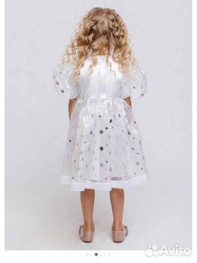 Нарядное платье для девочки 116