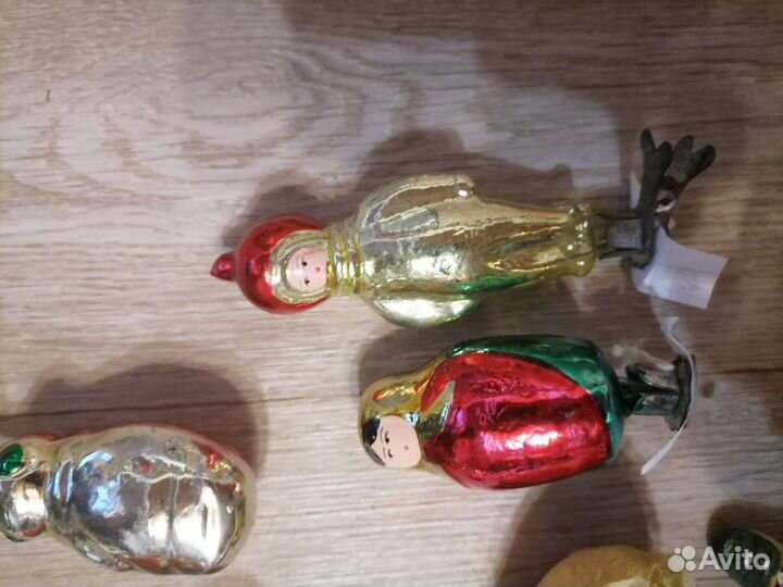 Елочные игрушки СССР