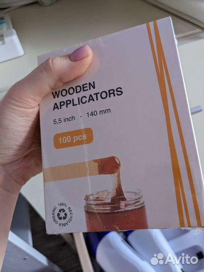 Деревянные палки для шугаринга