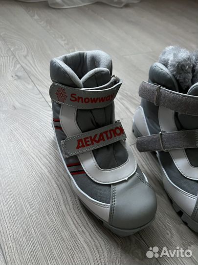 Лыжные ботинки детские 34-35