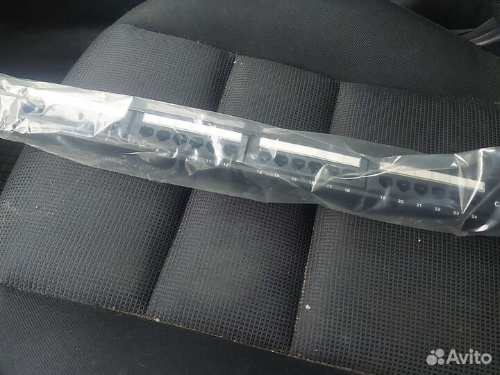 Патч-панель 5е, 24 порта, новая