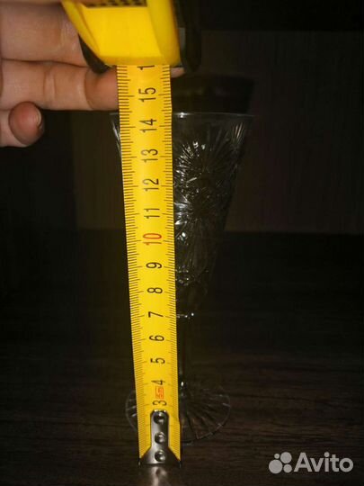 Фужеры хрустальные