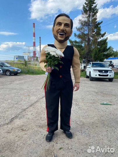 Аниматор ростовая кукла, шуточный стриптиз