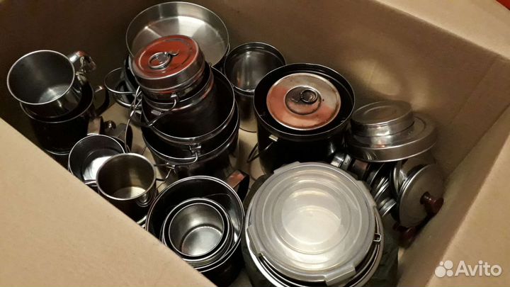Много котелков и кружек одним лотом сразу