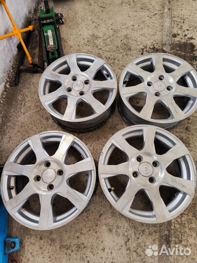 Литые диски r15 4 100