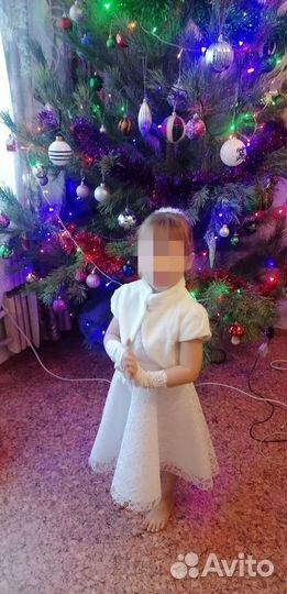 Платье для девочки 104 - 110 см