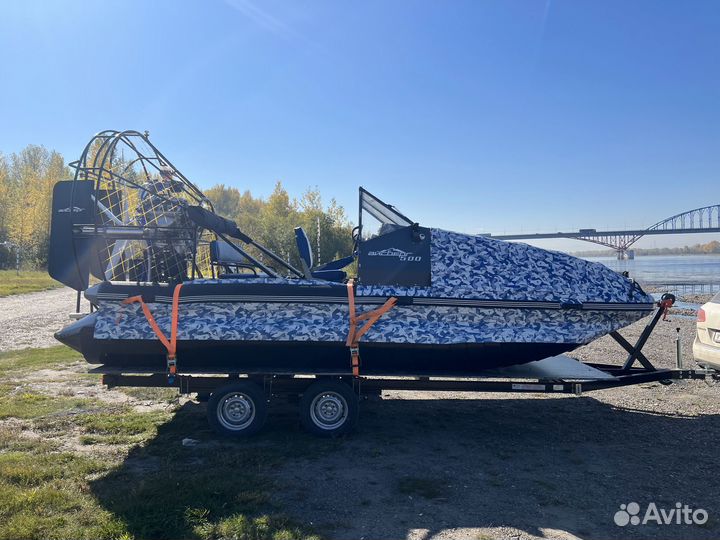 Аэролодка Айсберг 500 кристальный лёд