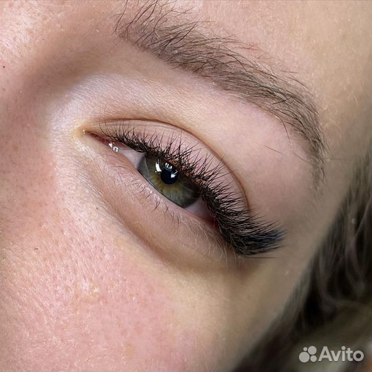 Наращивание ресниц на дому