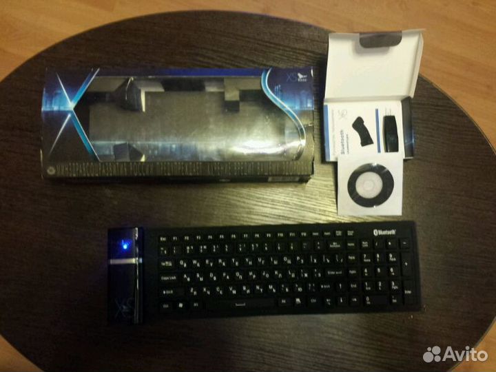 Беспроводная резиновая клавиатура